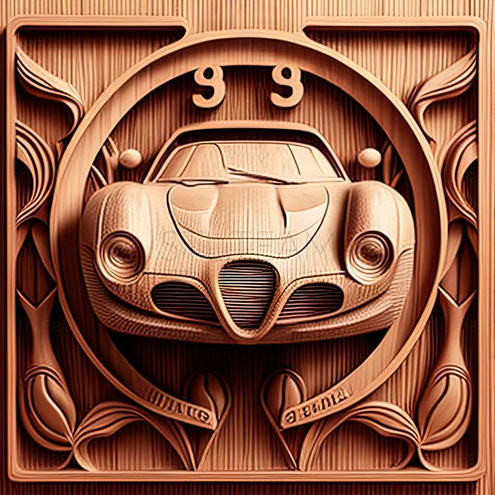 3D model Alfa Romeo 33 Stradale (STL)